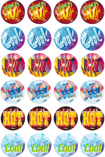 So Cool it's Hot - Merit Stickers (Pack of 96)