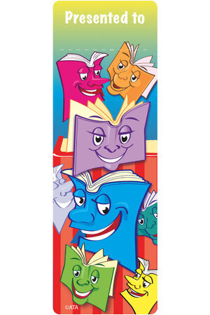 Smiley Books - Bookmarks (Pack of 35)