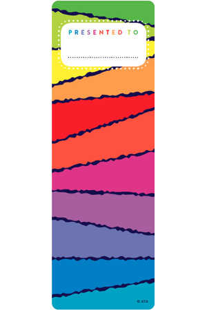 Rainbow Stripes - Bookmarks (Pack of 35)