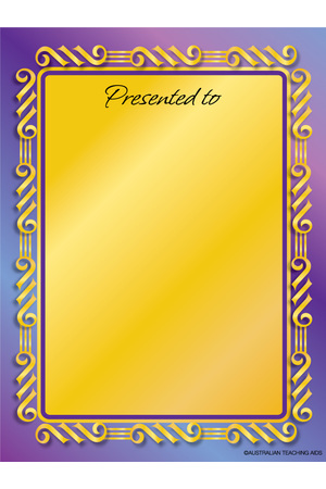 Formal Presentation Large Bookplates (Pack of 4)