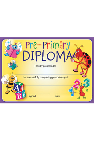 Pre-Primary Diploma - Certificates 