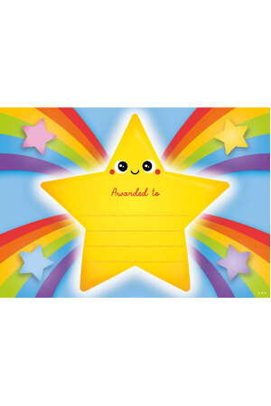 Rainbow Star Certificates
