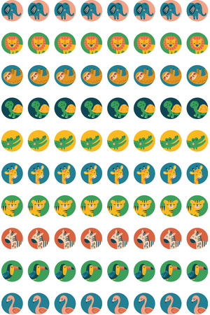 Zoo - Dynamic Dots Stickers (Pack of 800)