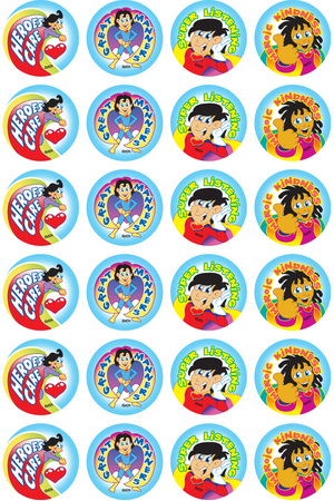 Super Manners - Merit Stickers (Pack of 96)