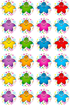 Stars - Merit Stickers (Pack of 96)