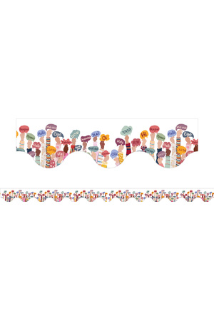 Multicultural Kids - Scalloped Borders (Pack of 12)