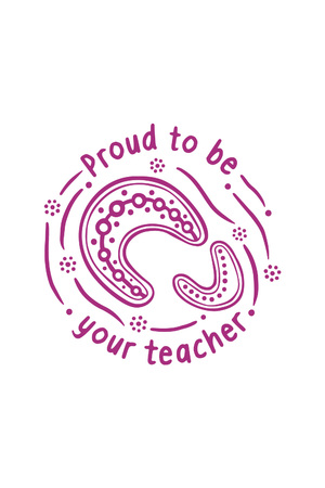 Rainbow Dreaming - Proud to be Your Teacher: Positivity & Wellbeing Merit Stamp