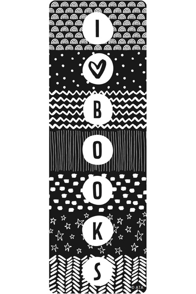 Black and White - Bookmarks (Pack of 35)
