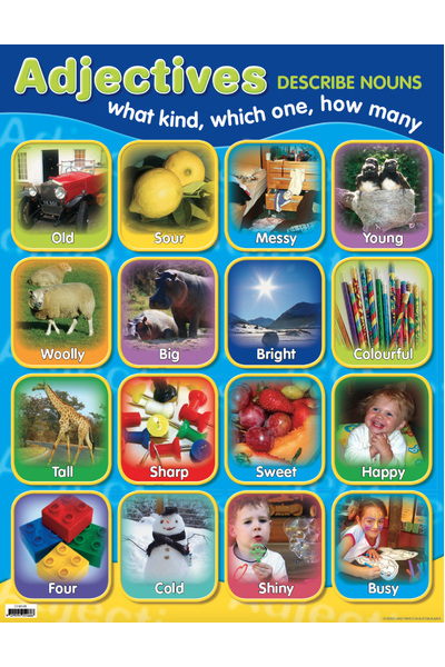 Adjectives Chart (Previous Design)
