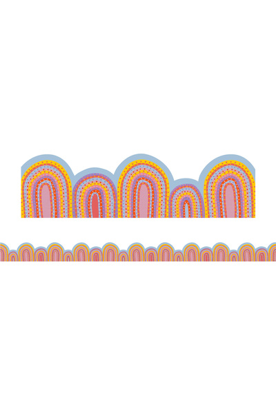 Rainbow Dreaming - Die-Cut Border