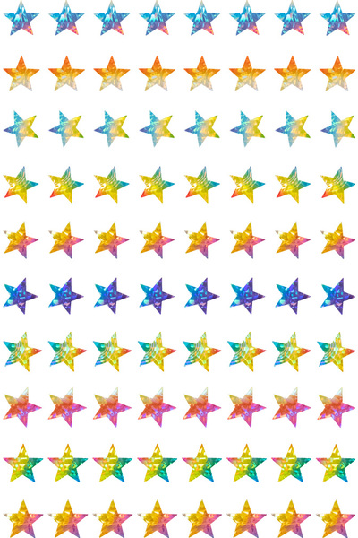 Laser Stars - Dynamic Glitz Stickers (Pack of 700)