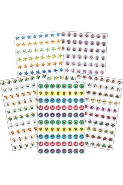 Mixed Dots - Dynamic Glitz Stickers (Pack of 940)