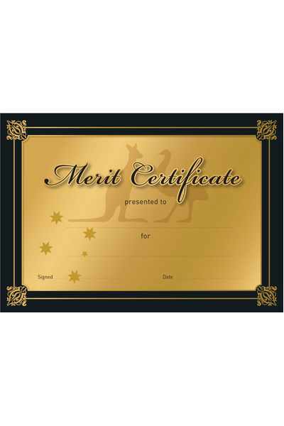 Gold - Certificates (Previous Design)