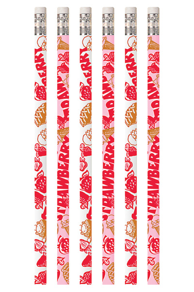 Strawberry Scented - Pencils