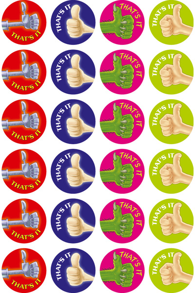 That's It - Merit Stickers (Pack of 96)