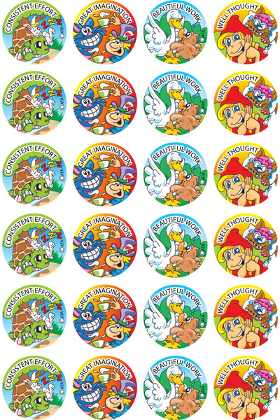Fairy Tales Merit Stickers (Previous Design)