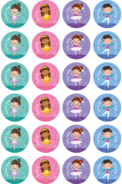 Ballet - Extracurricular Stickers (Pack of 96)