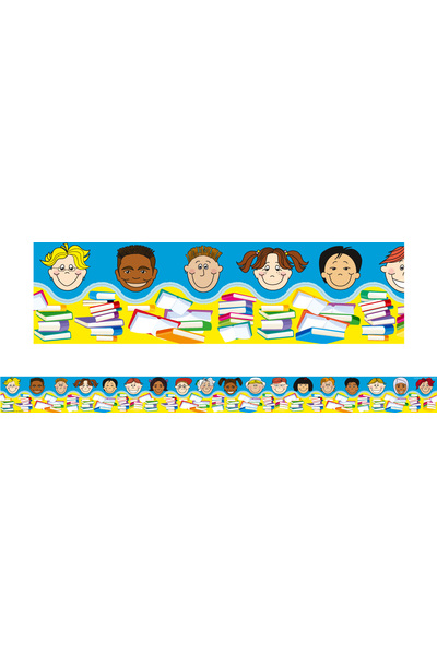 Kids and Books - Pop Apart Borders (Pack of 12)