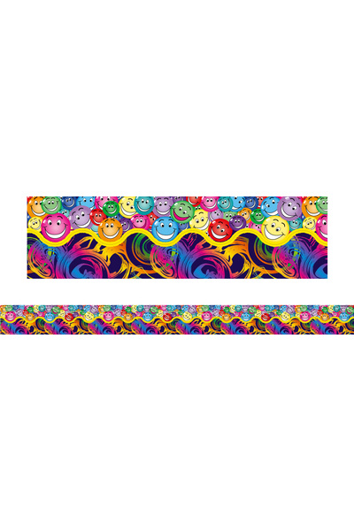 Swirls and Smiles - Pop Apart Borders (Pack of 12)