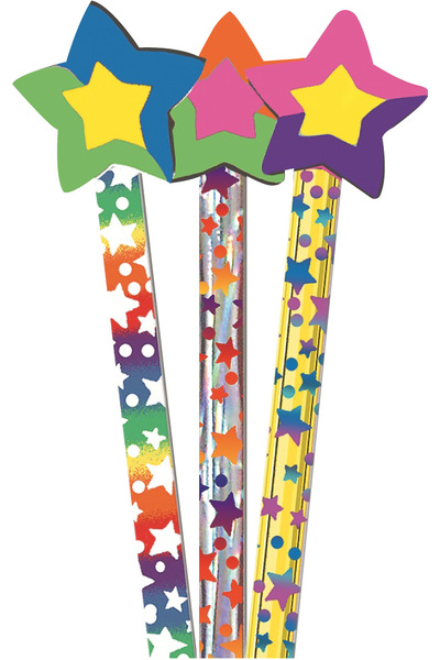 Stars - Pencil Toppers 