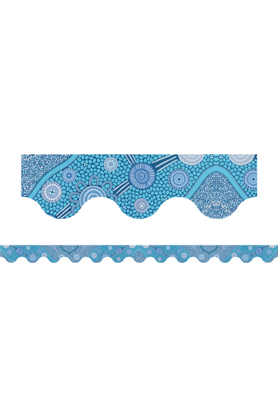 Wonderlands: Sea - Scalloped Borders (Pack of 12)