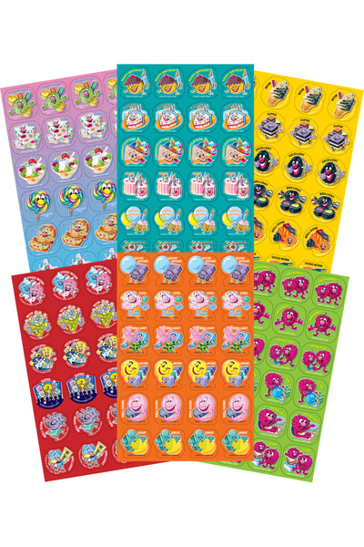 Variety Pack - Scented Shapes Stickers (Pack of 288) (Previous Design)
