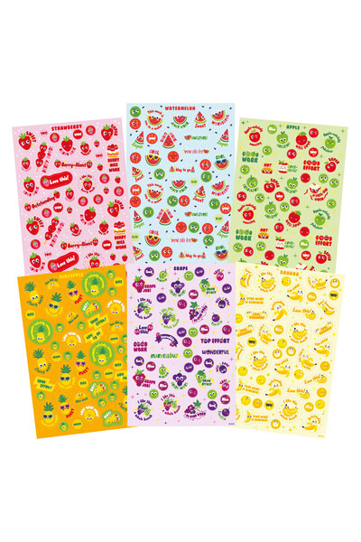 Variety Pack - ScentSations Fruit Stickers (Pack of 900)