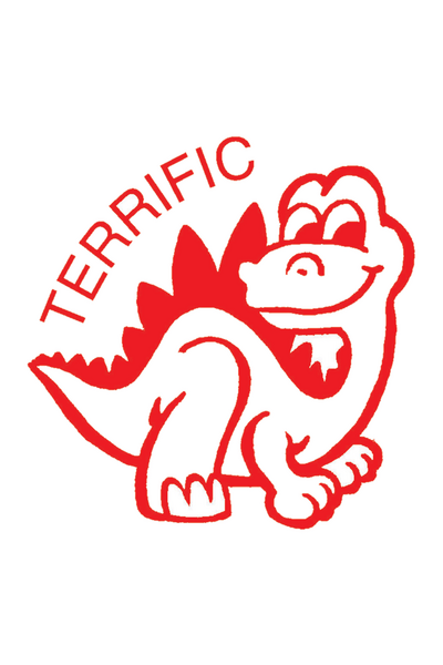 Terrific Dinosaur - Merit Stamp (Previous Design)