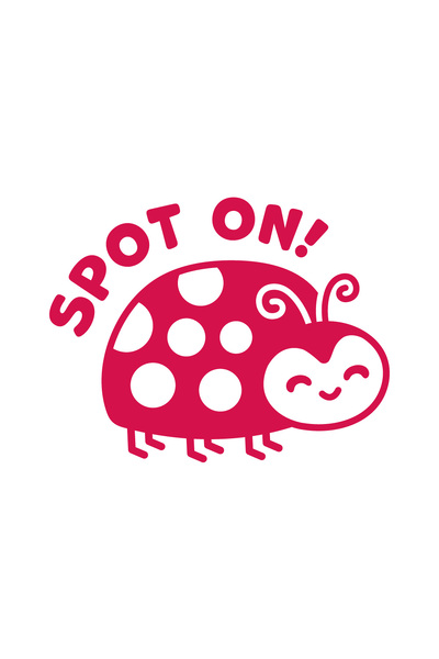 Spot On (Ladybird) - Merit Stamp