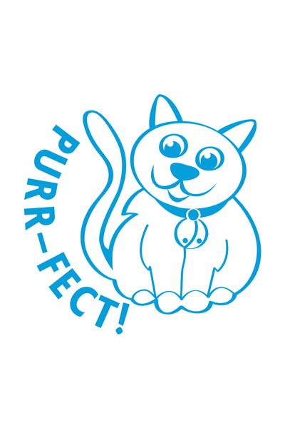 Purr-fect (Cat) - Merit Stamp (Previous Design)