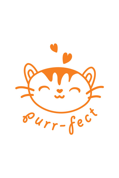 Purr-fect (Cat) - Merit Stamp