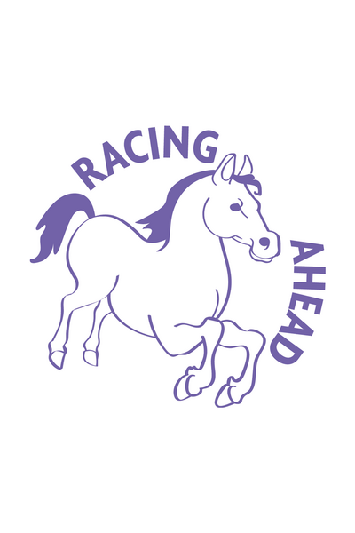 Racing Ahead (Horse) - Merit Stamp