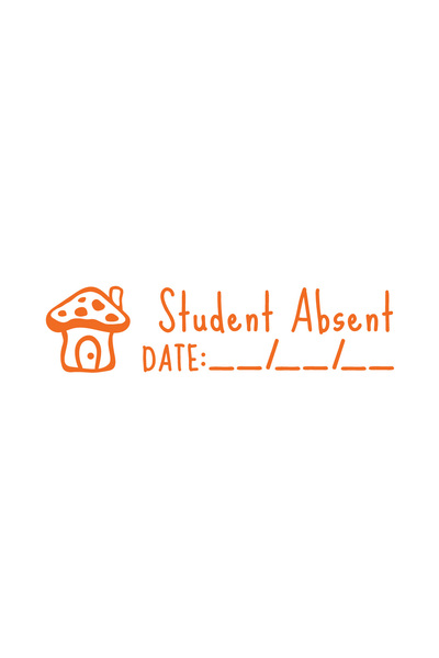 Student Absent - Teacher's Stamp