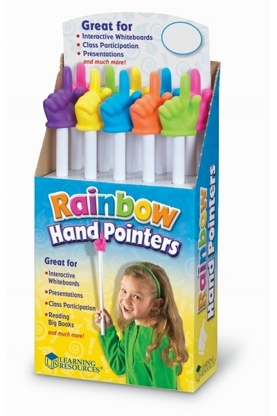 Rainbow Hand Pointers