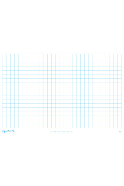 Magnetic Writing Sheets (2cm Graph) - Pack of 2