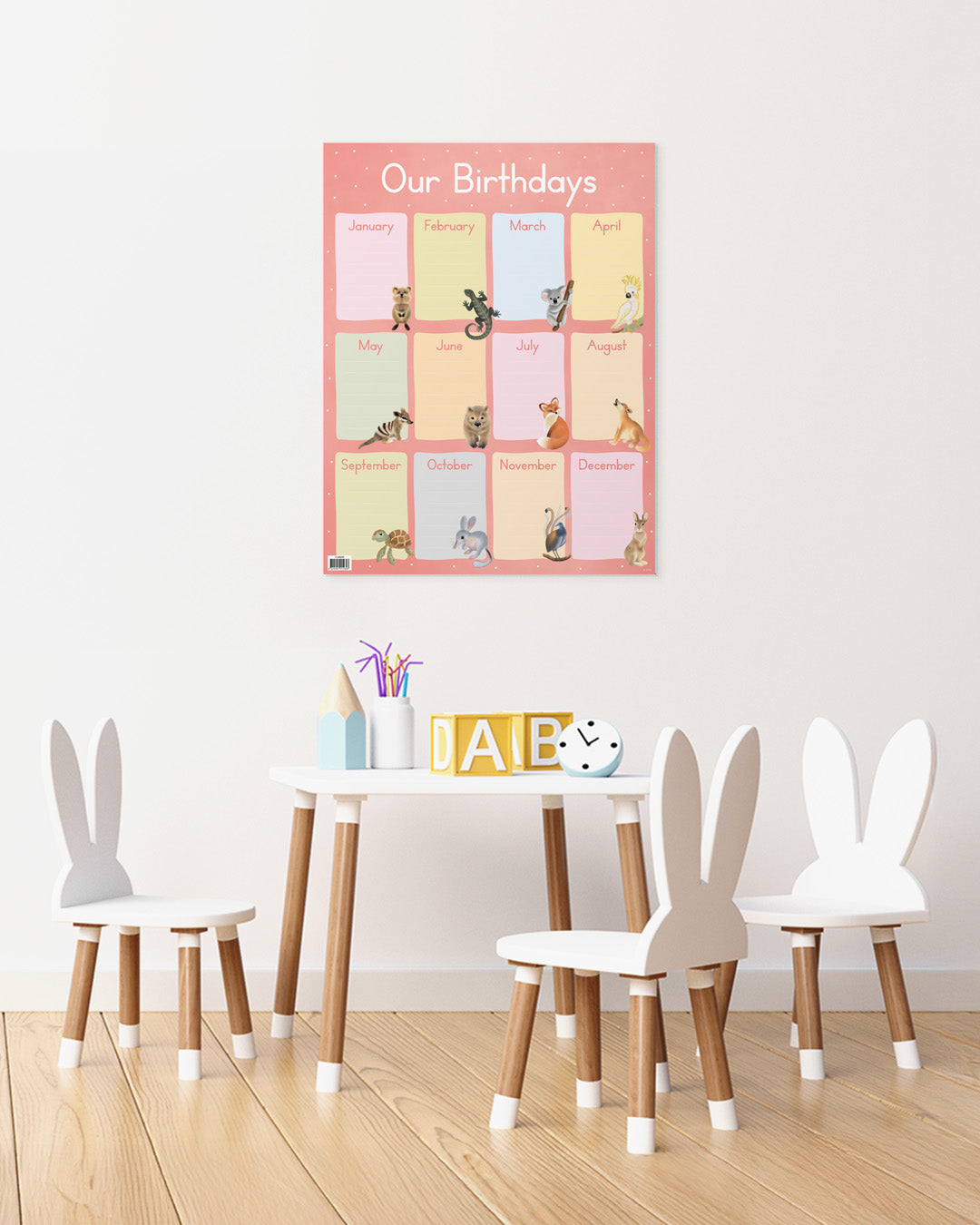 Happy Birthday Chart