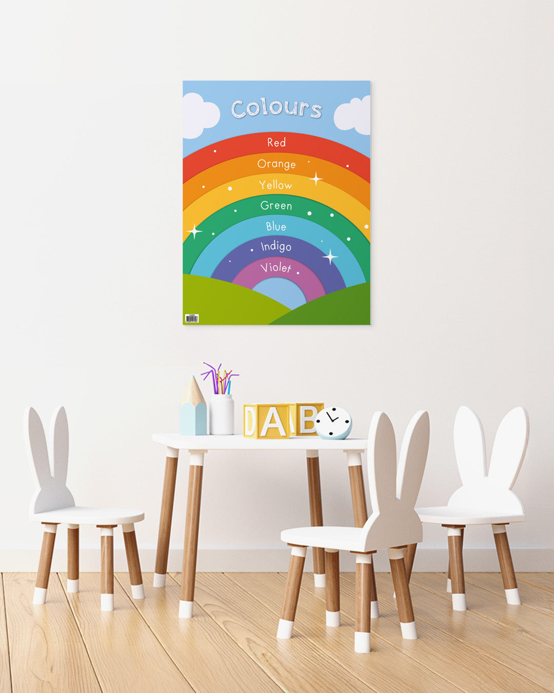 Rainbow of Colours - Educational Chart