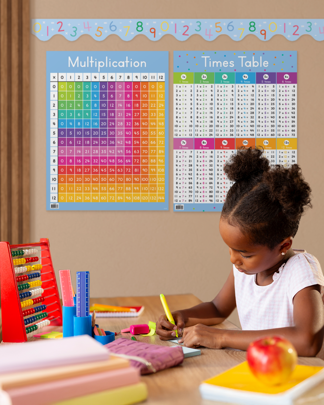 Multiplication Grid Chart