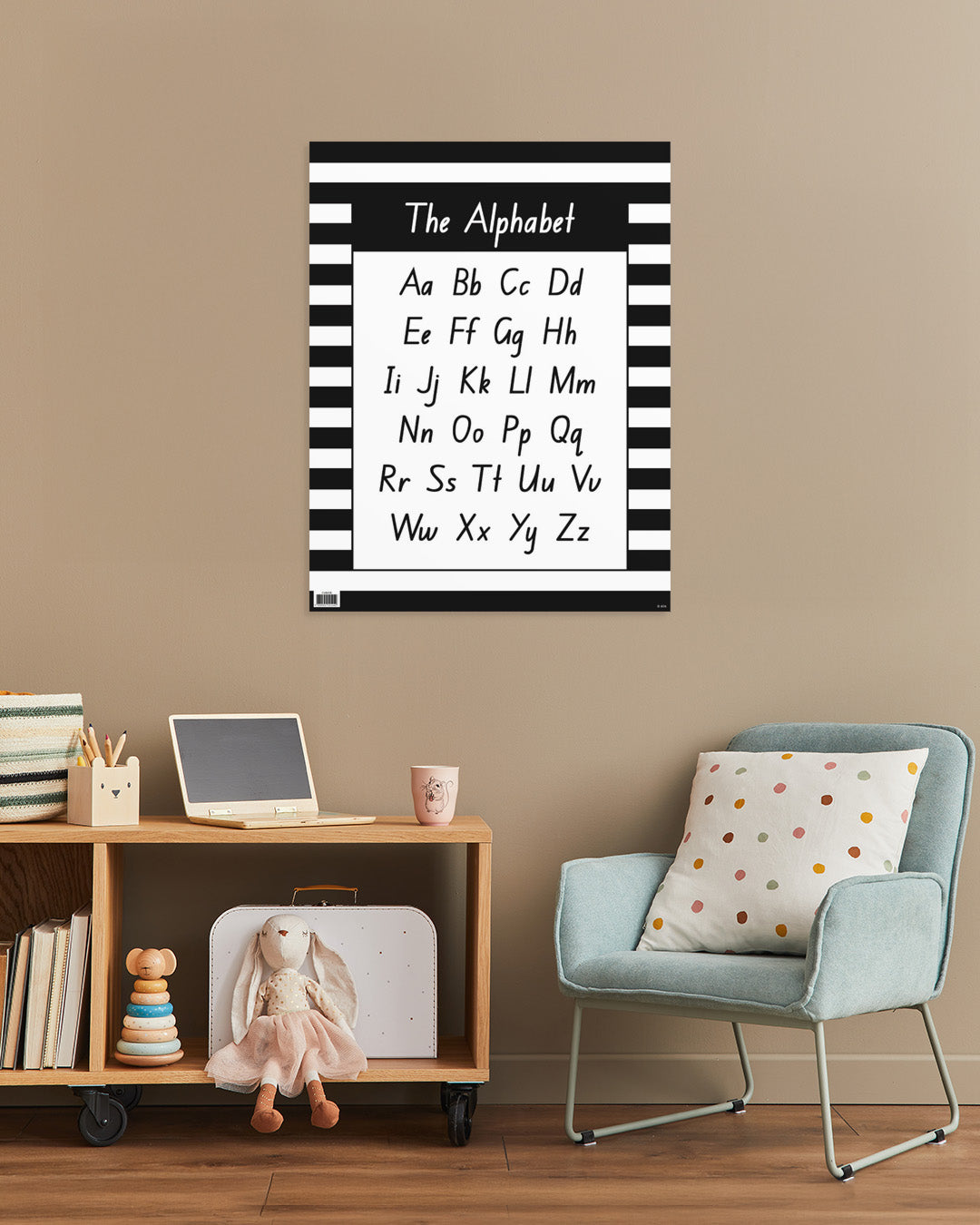 Black & White - Alphabet Chart (New South Wales)