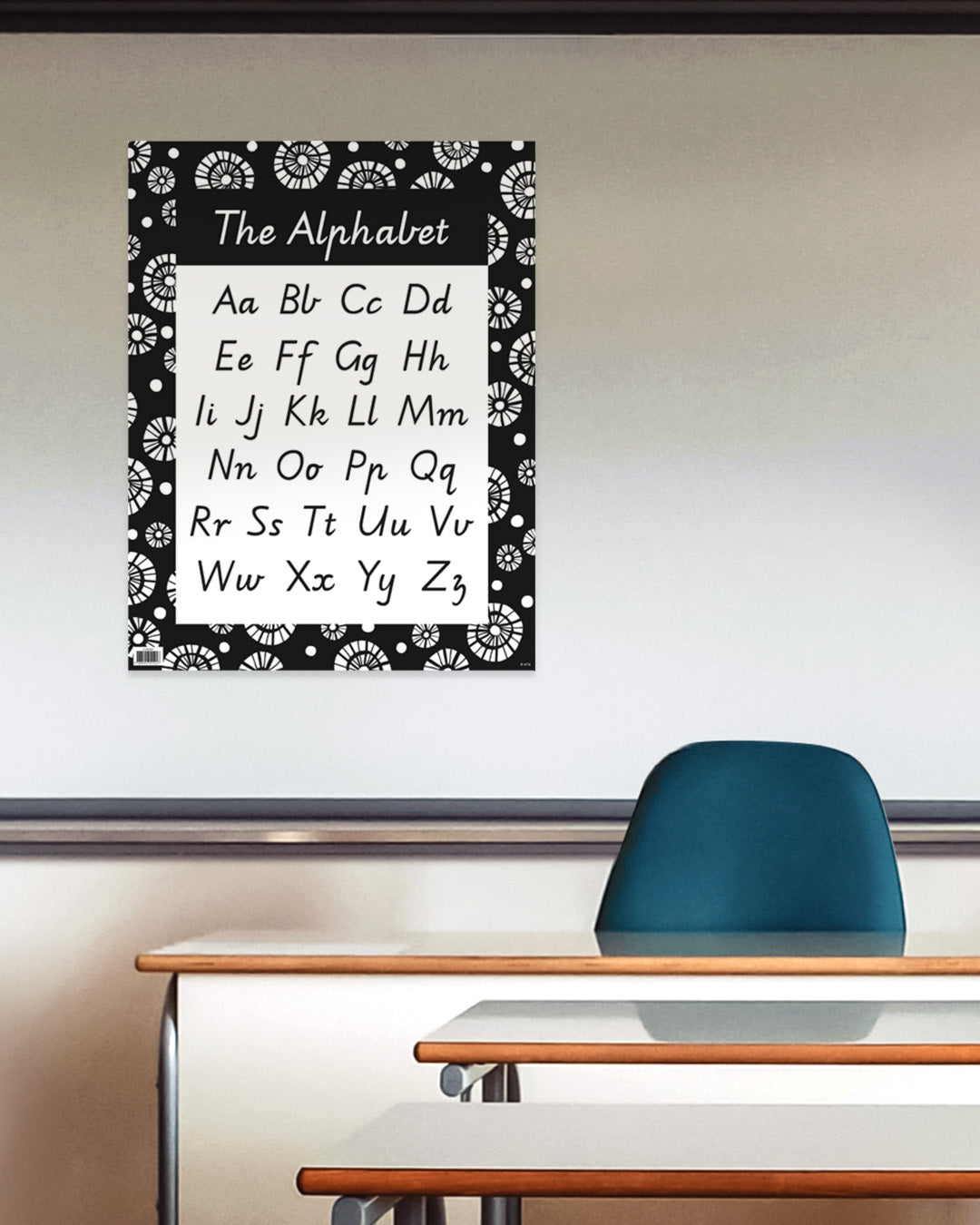 Black & White - Alphabet Chart (Victoria)