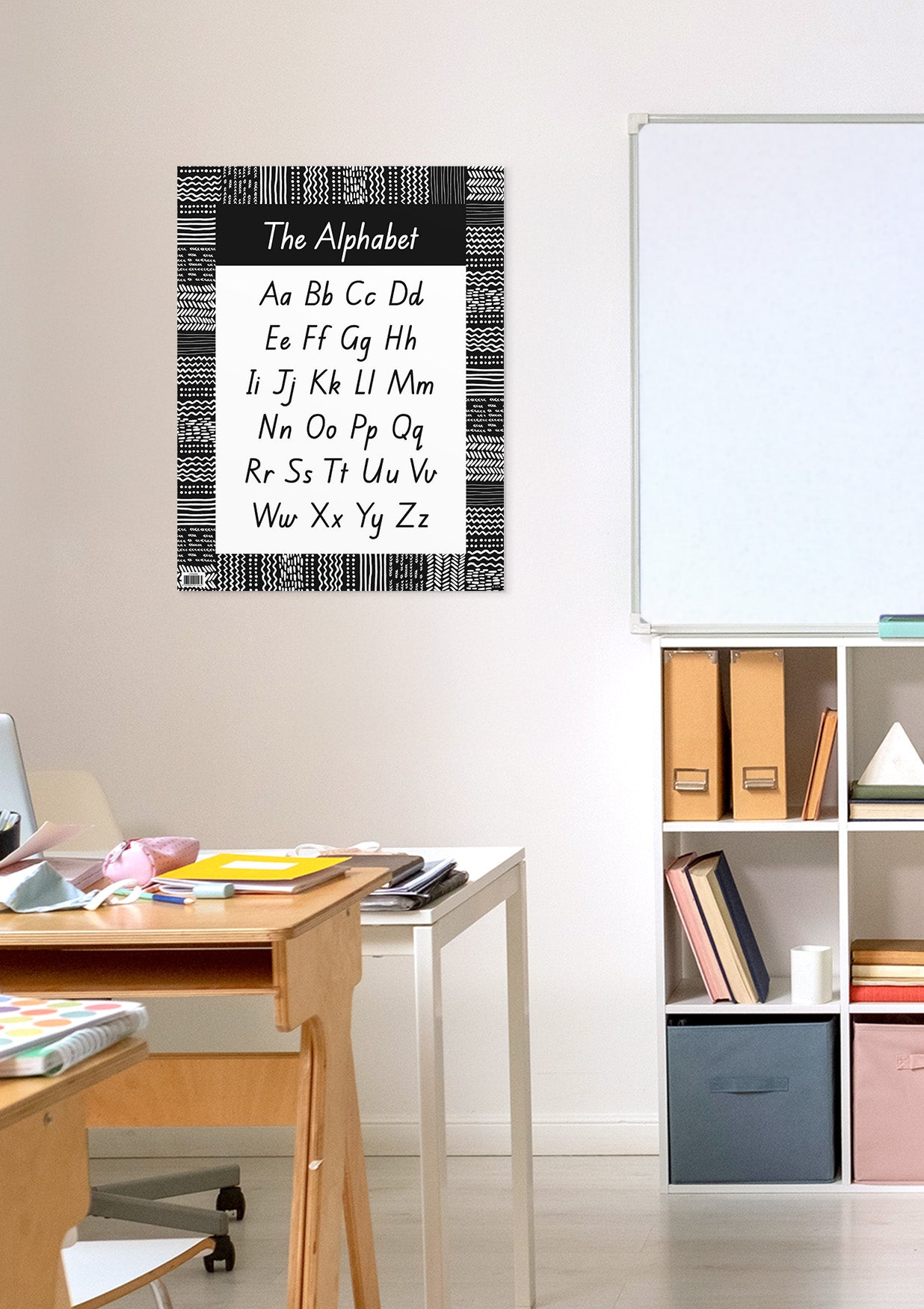 Black & White - Alphabet Chart (Queensland)