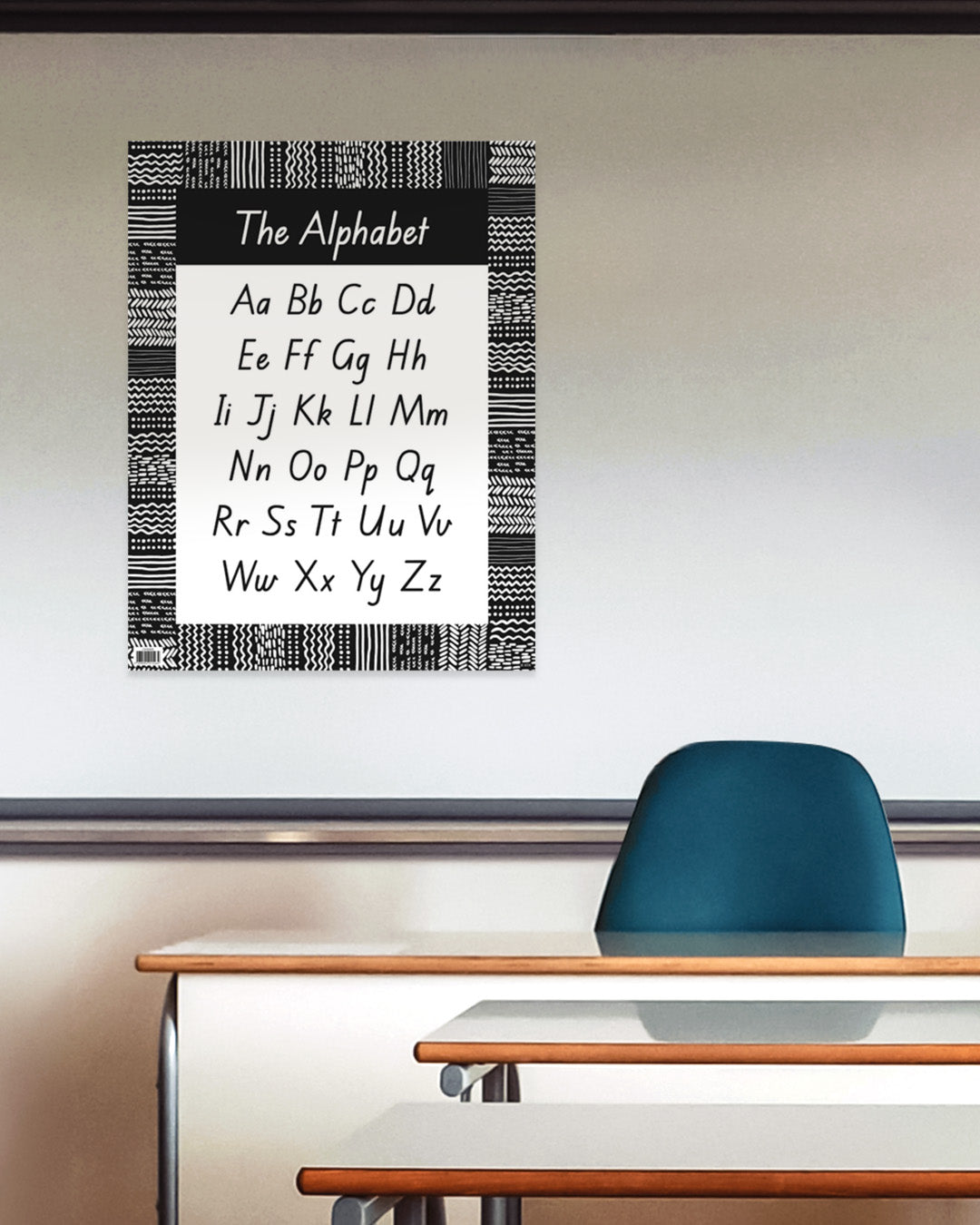 Black & White - Alphabet Chart (Queensland)