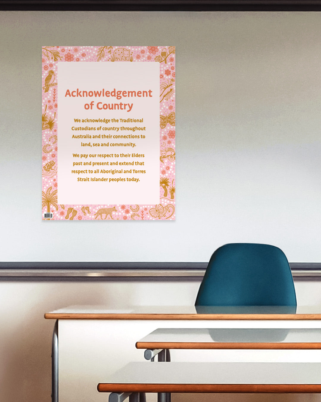 Wonderlands: Land - Acknowledgement of Country Chart