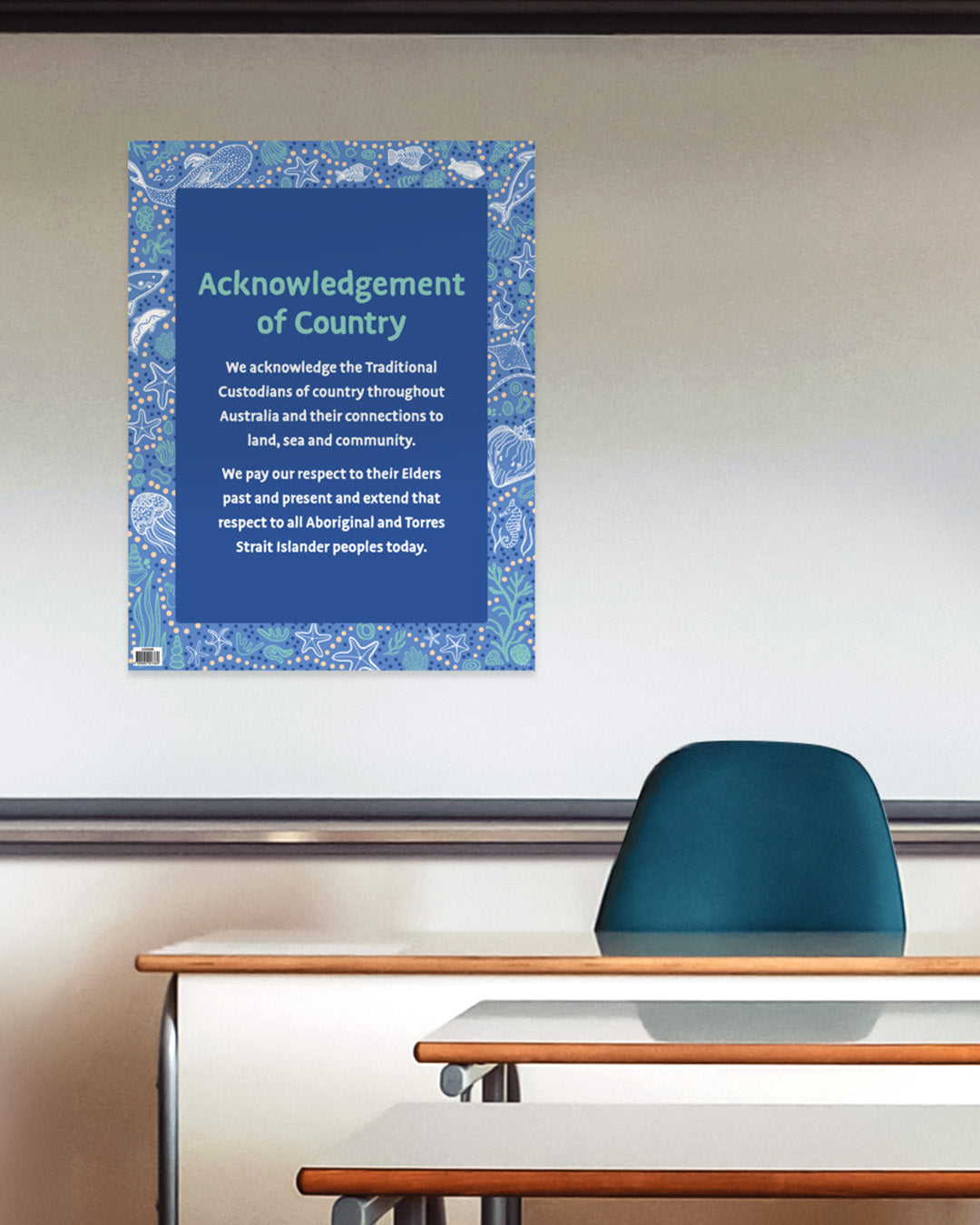 Wonderlands: Sea - Acknowledgement of Country Chart