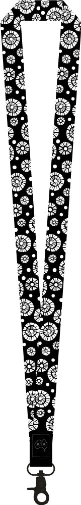 Black and White (Fans) - Lanyard