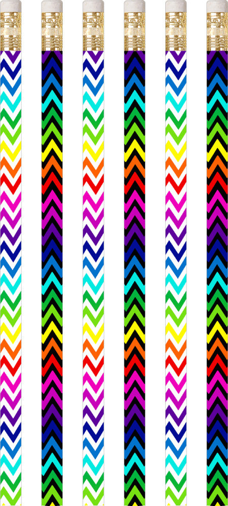 Chevron Colours - Pencils