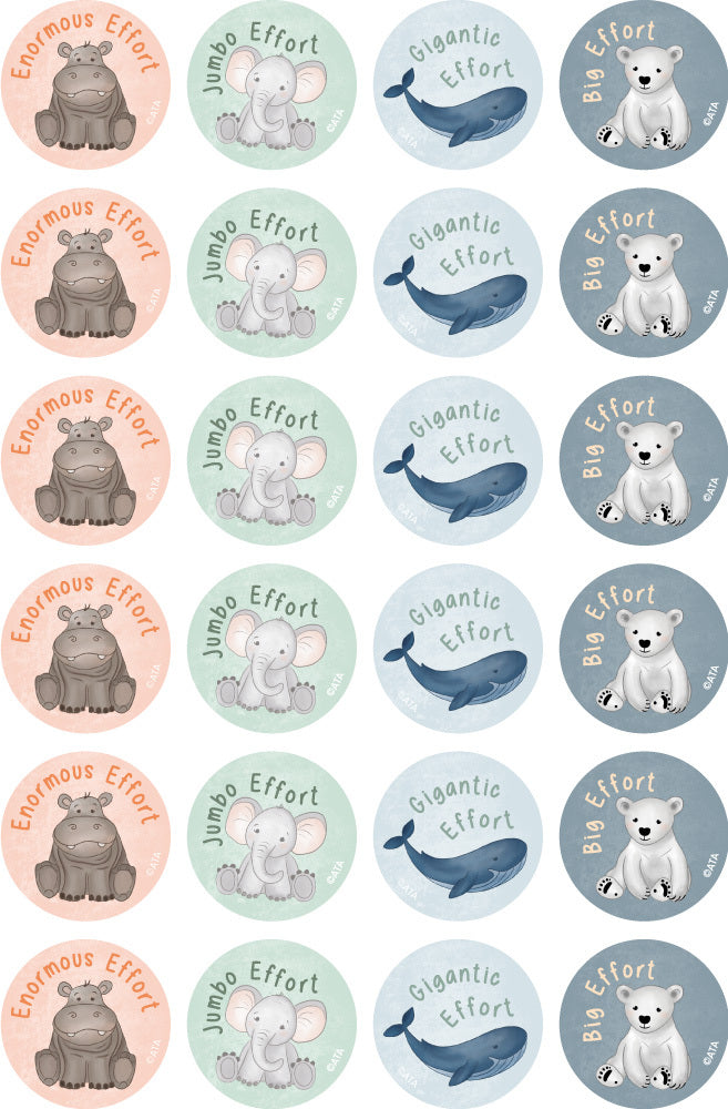 Great Effort - Merit Stickers (Pack of 96)