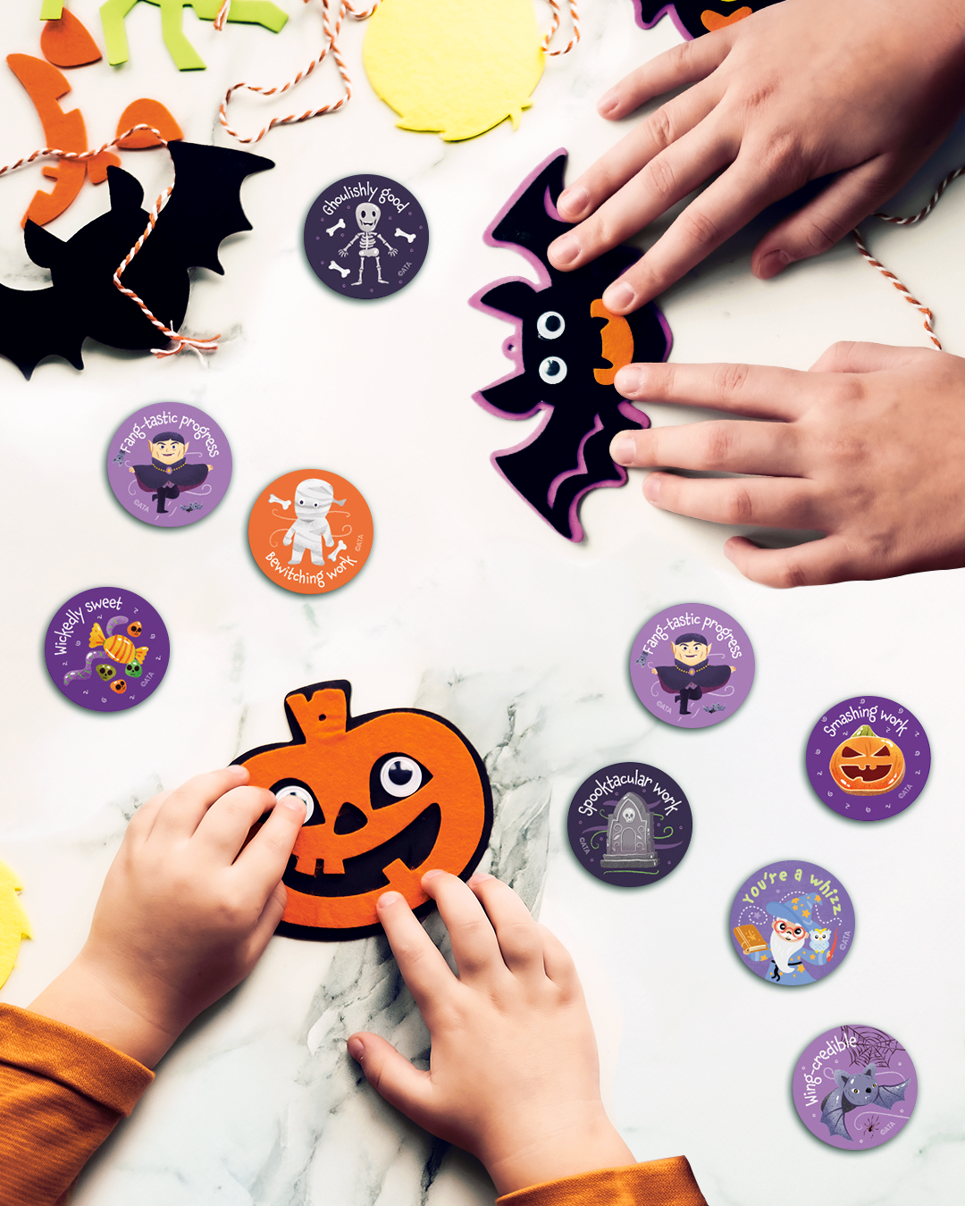 Spooky - Merit Stickers (Pack of 96)