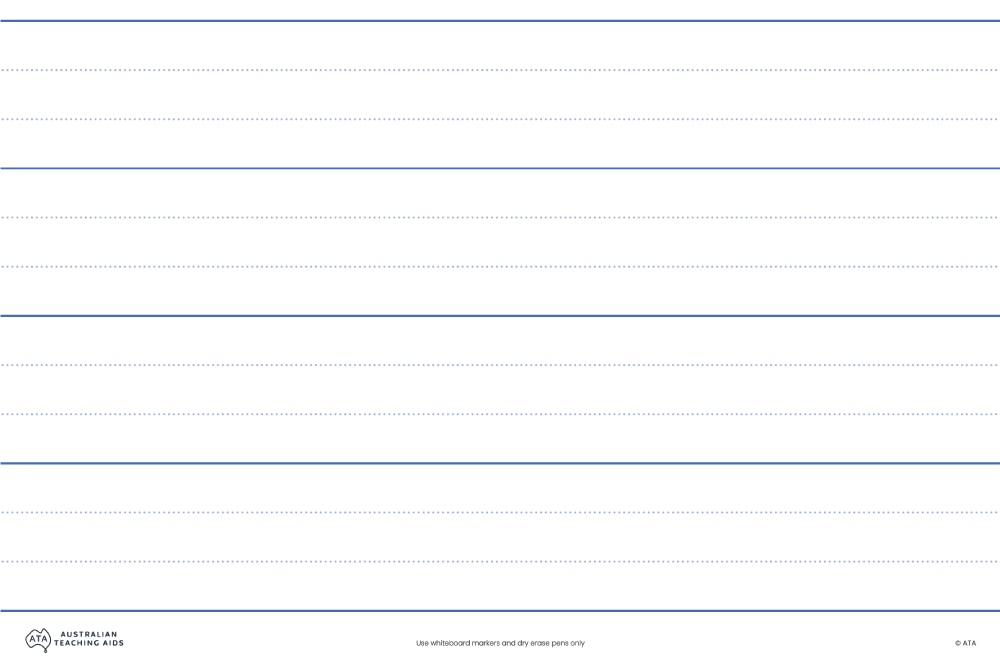Magnetic Writing Sheets - Victoria