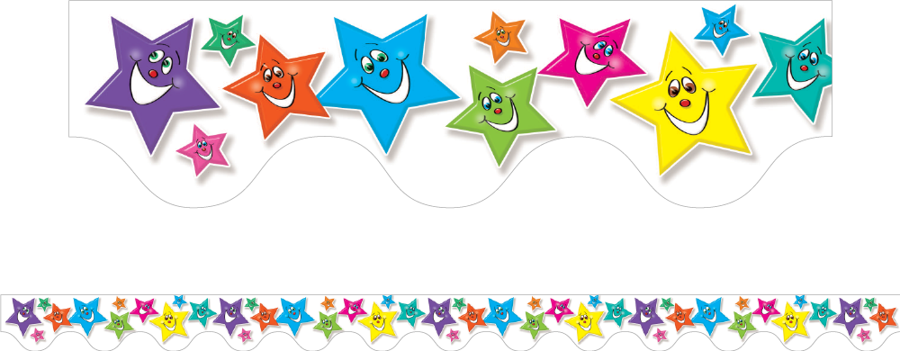 Magnetic Star Scalloped Borders